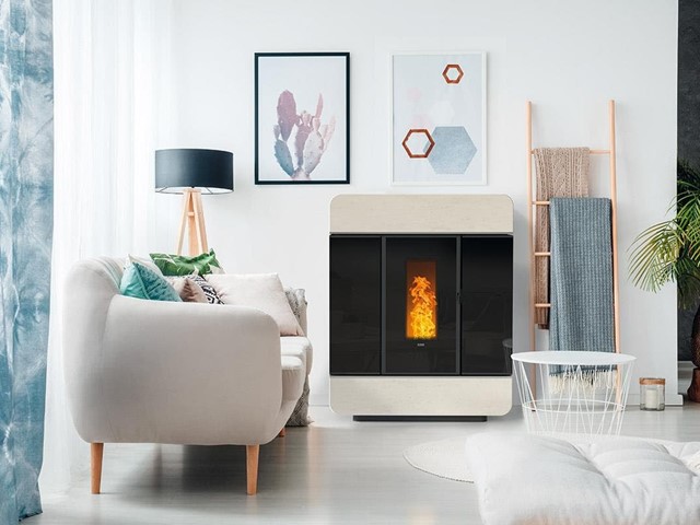 TERMO ESTUFA DE PELLET DIVA SLIM 18,4kW